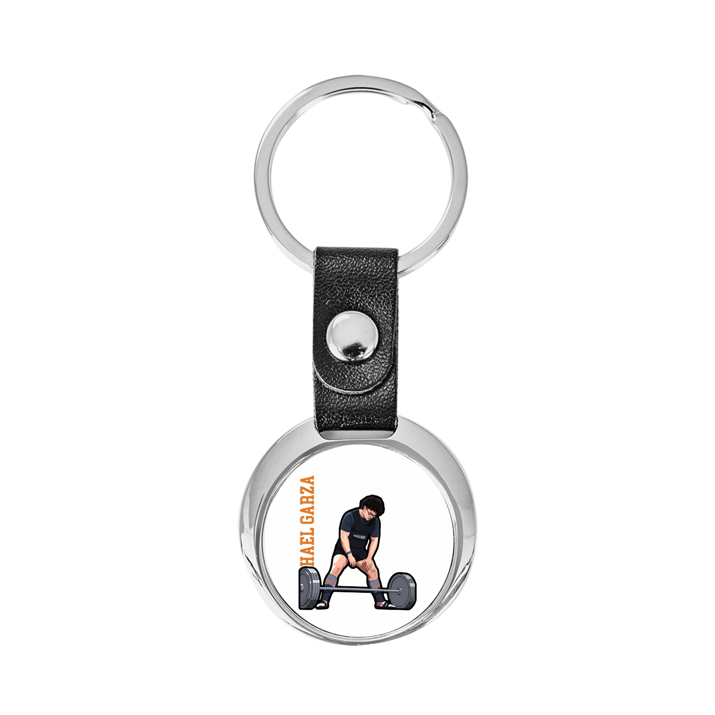 Key Chain — Name Vertical in Classic