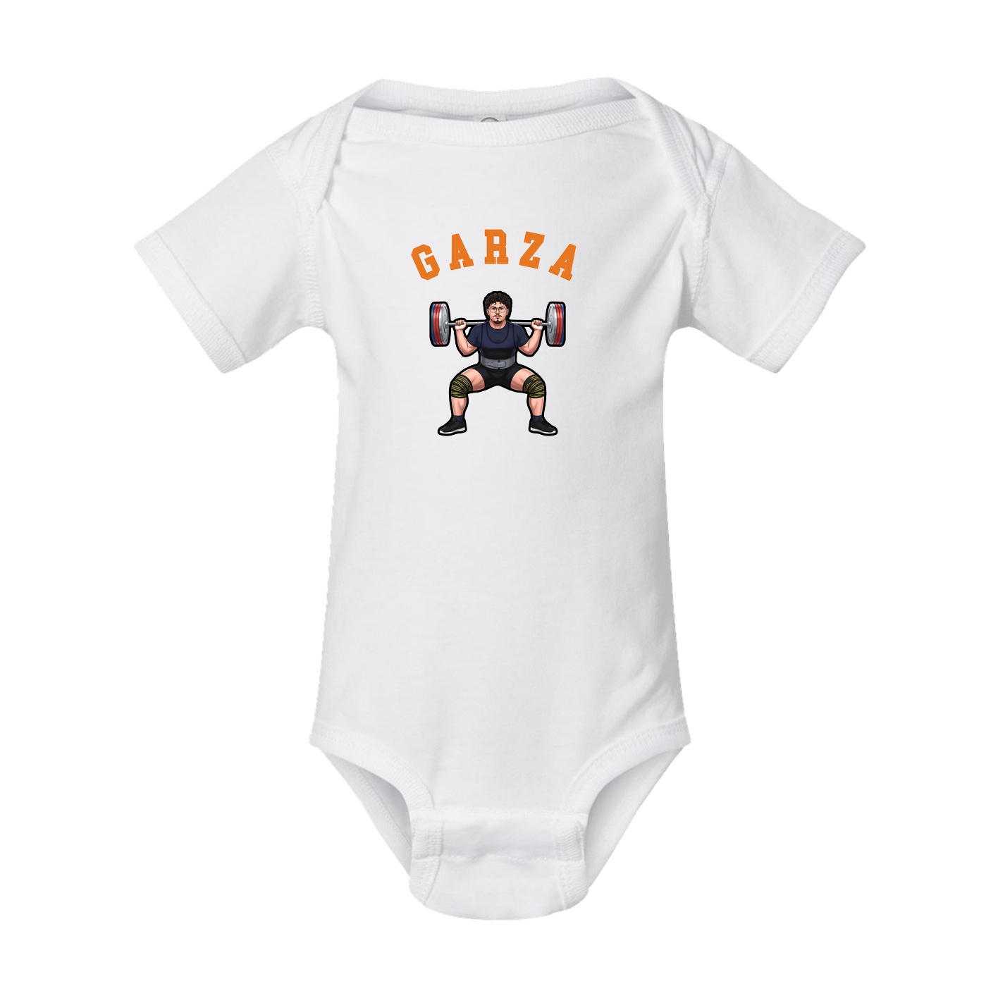Baby Onesie — Shirsey Arch in White