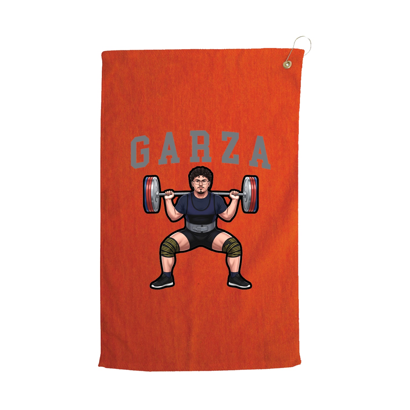 Golf Towel — Shirsey in Orange