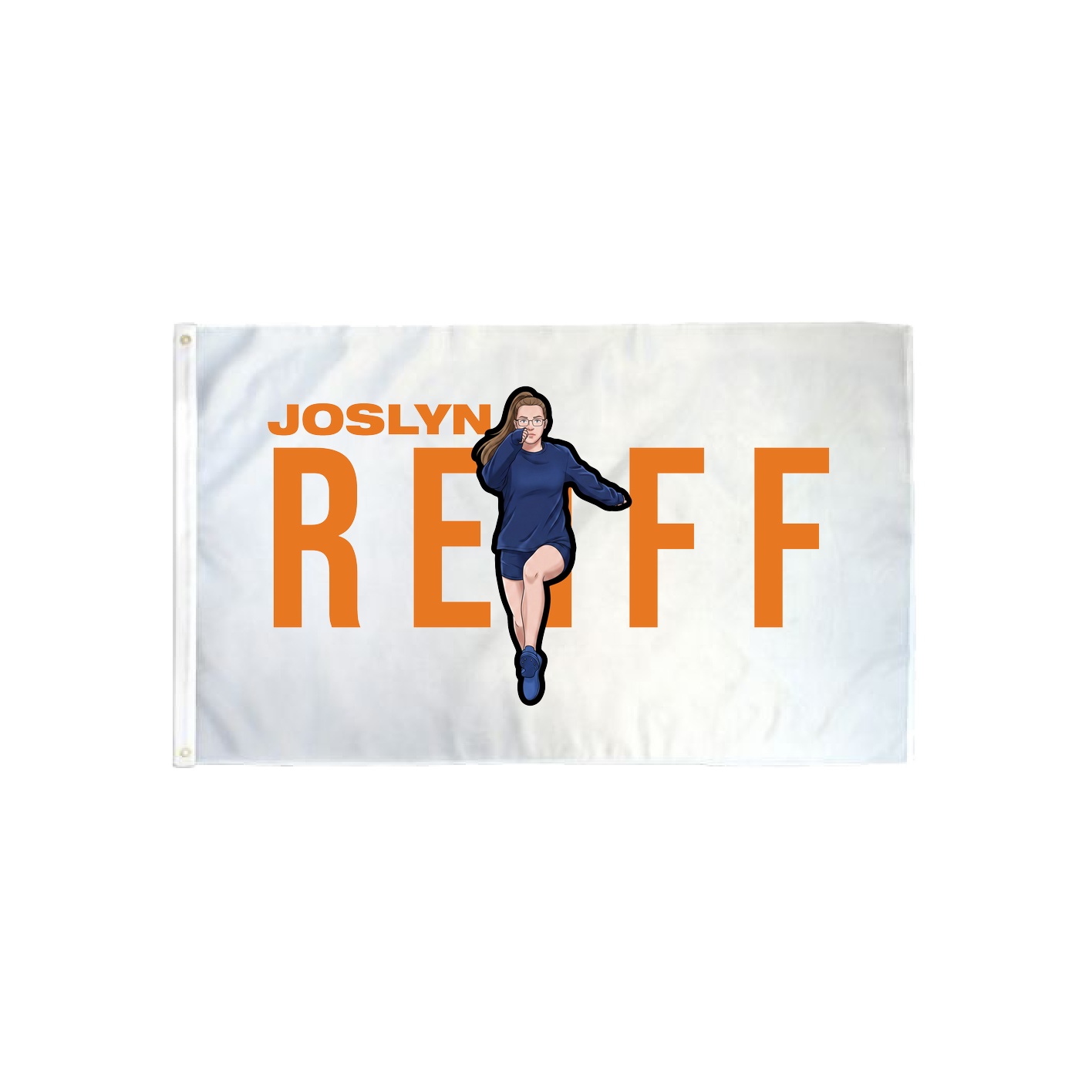 3x5 Flag — Player Name in Classic
