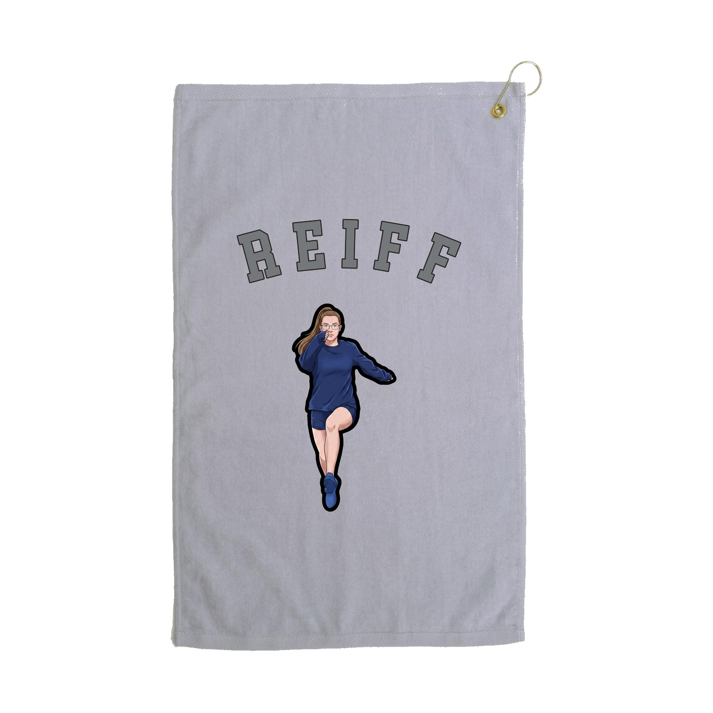 Golf Towel — Shirsey Arch in Grey