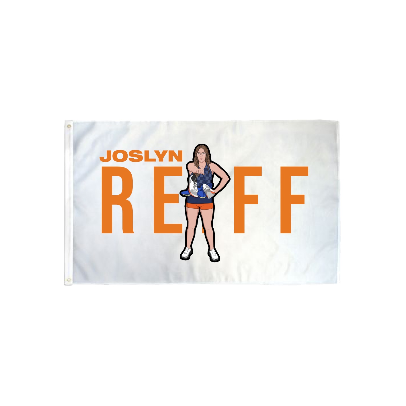 3x5 Flag — Player Name in Classic