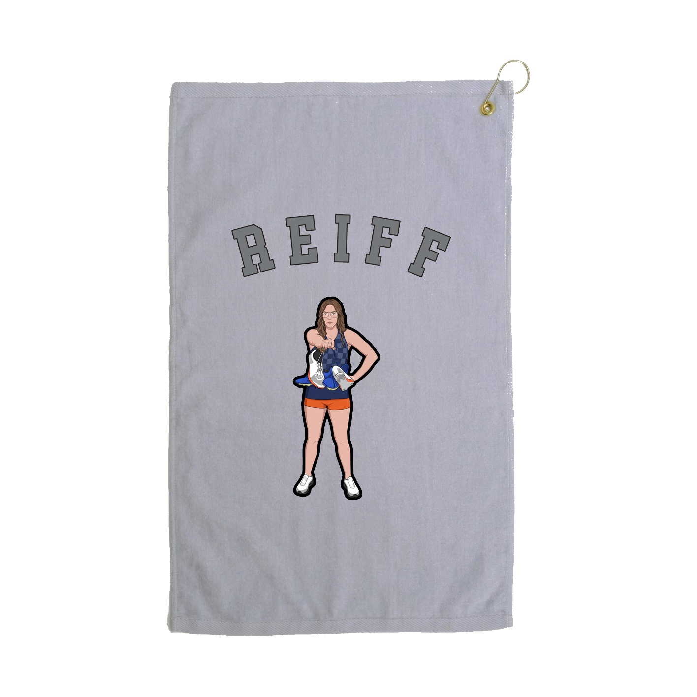 Golf Towel — Shirsey Arch in Grey