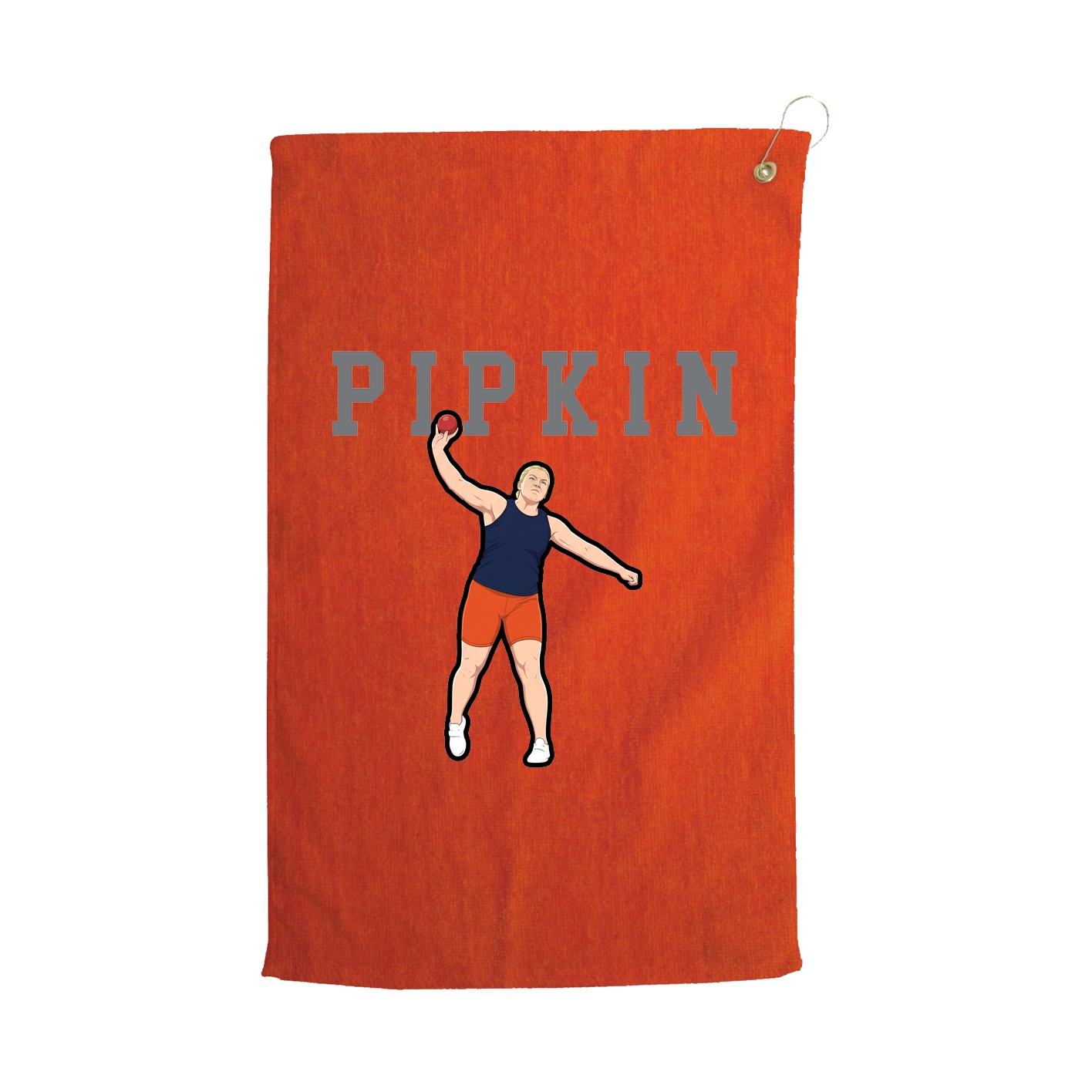 Golf Towel — Shirsey in Orange