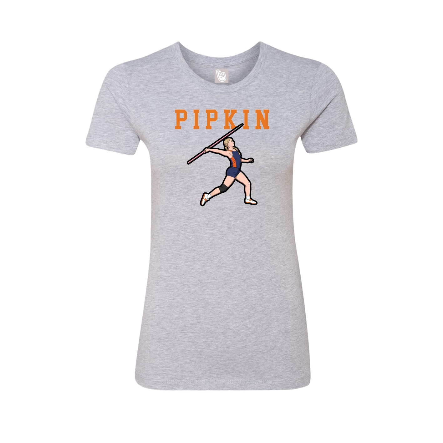 Fitted Women's Tee — Shirsey in Grey