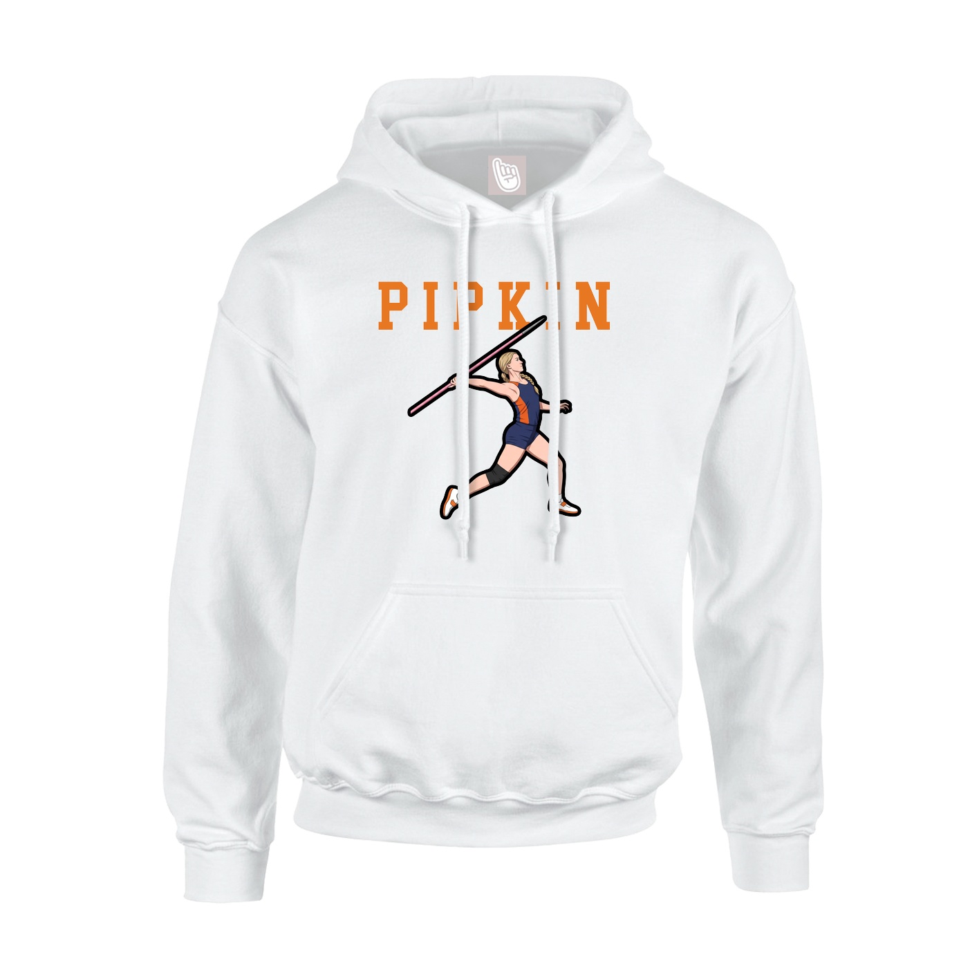 Hoodie — Shirsey in White