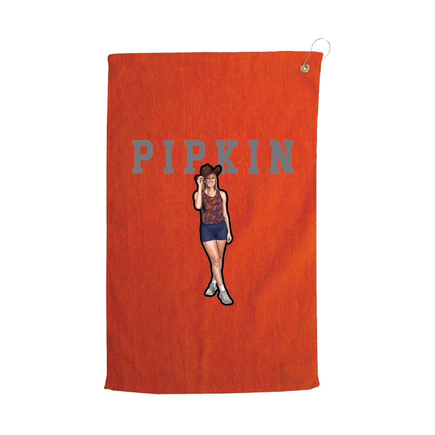 Golf Towel — Shirsey in Orange