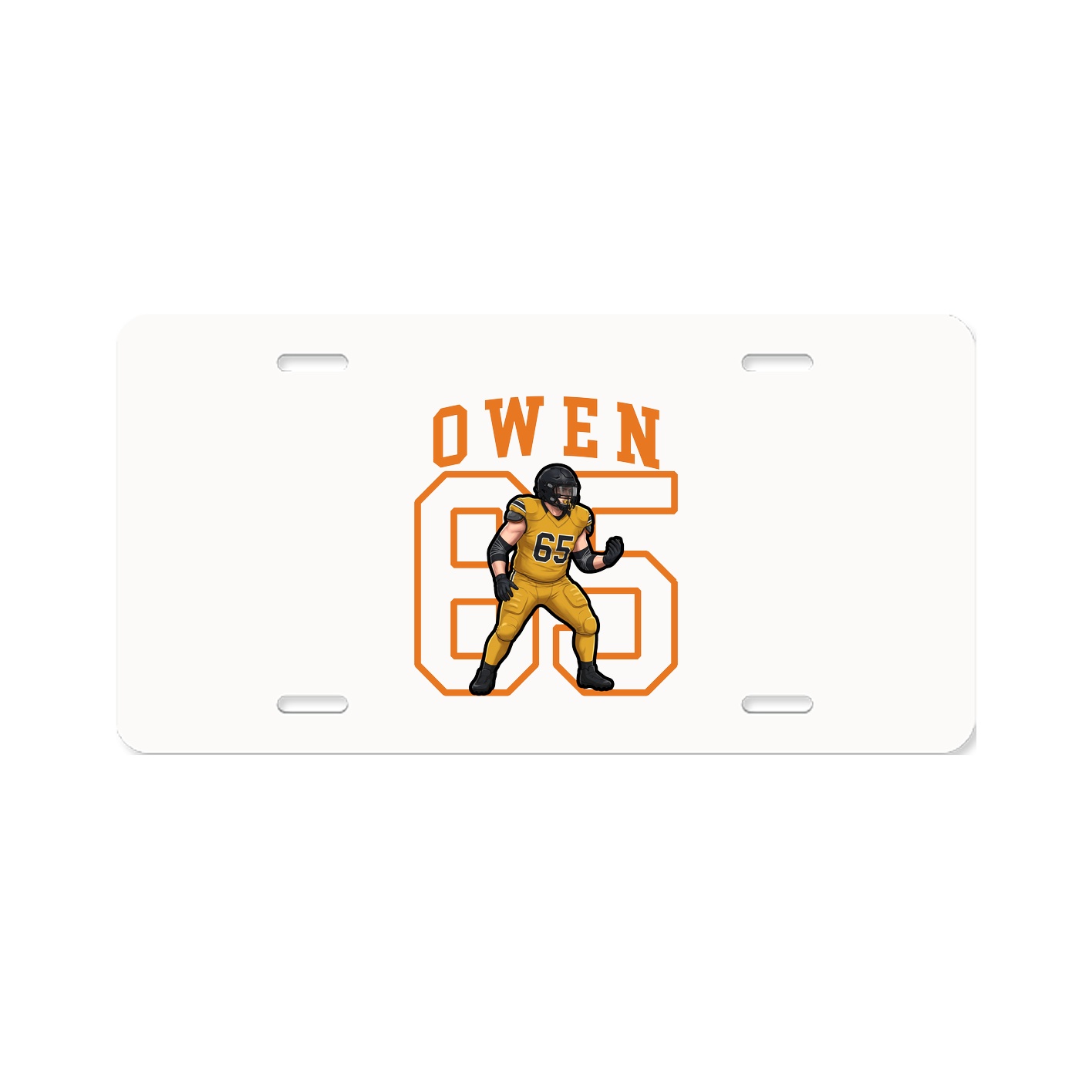 License Plate — Shirsey in Classic