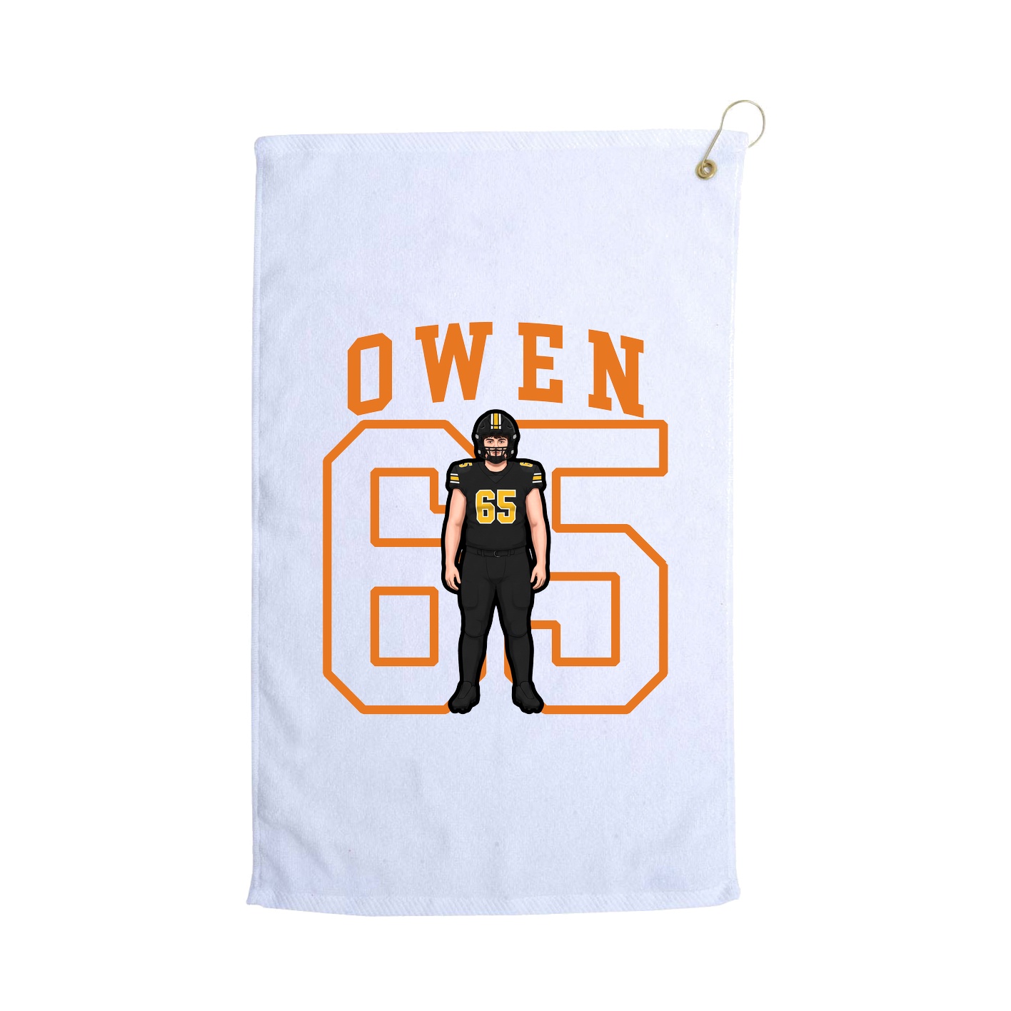 Golf Towel — Shirsey in White
