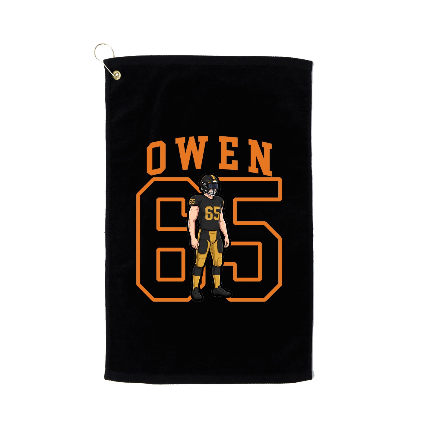 Golf Towel — Shirsey in Black