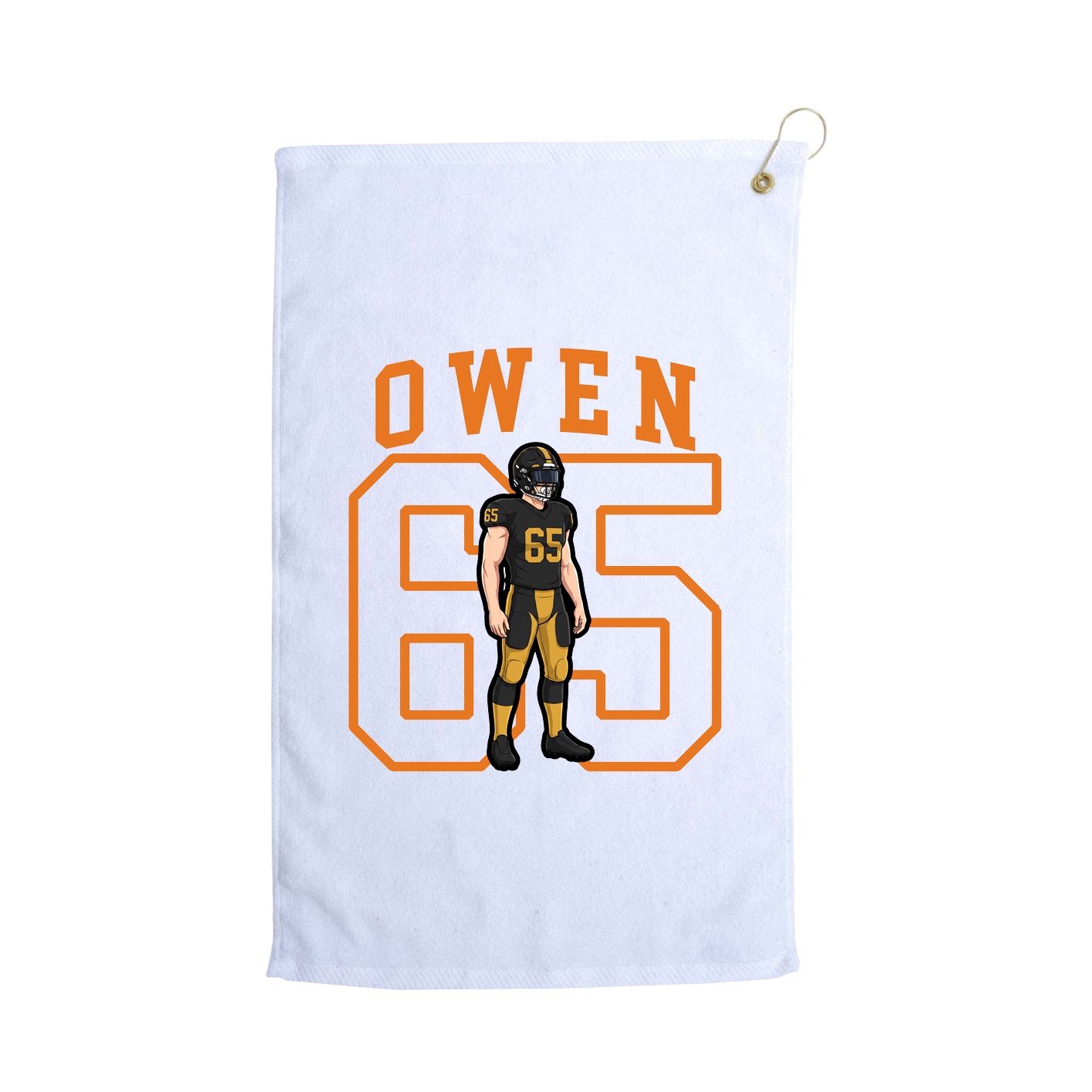Terry Velour Golf Towel
