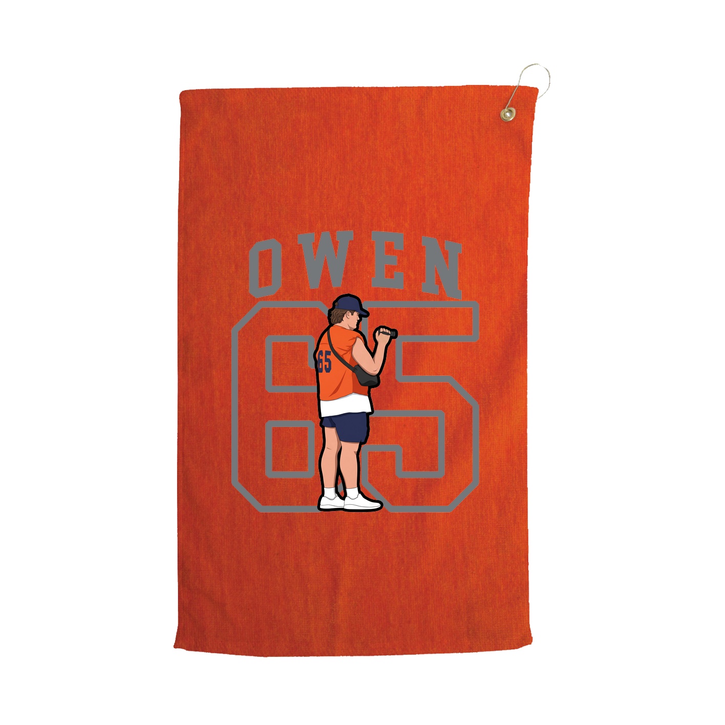 Golf Towel — Shirsey in Orange