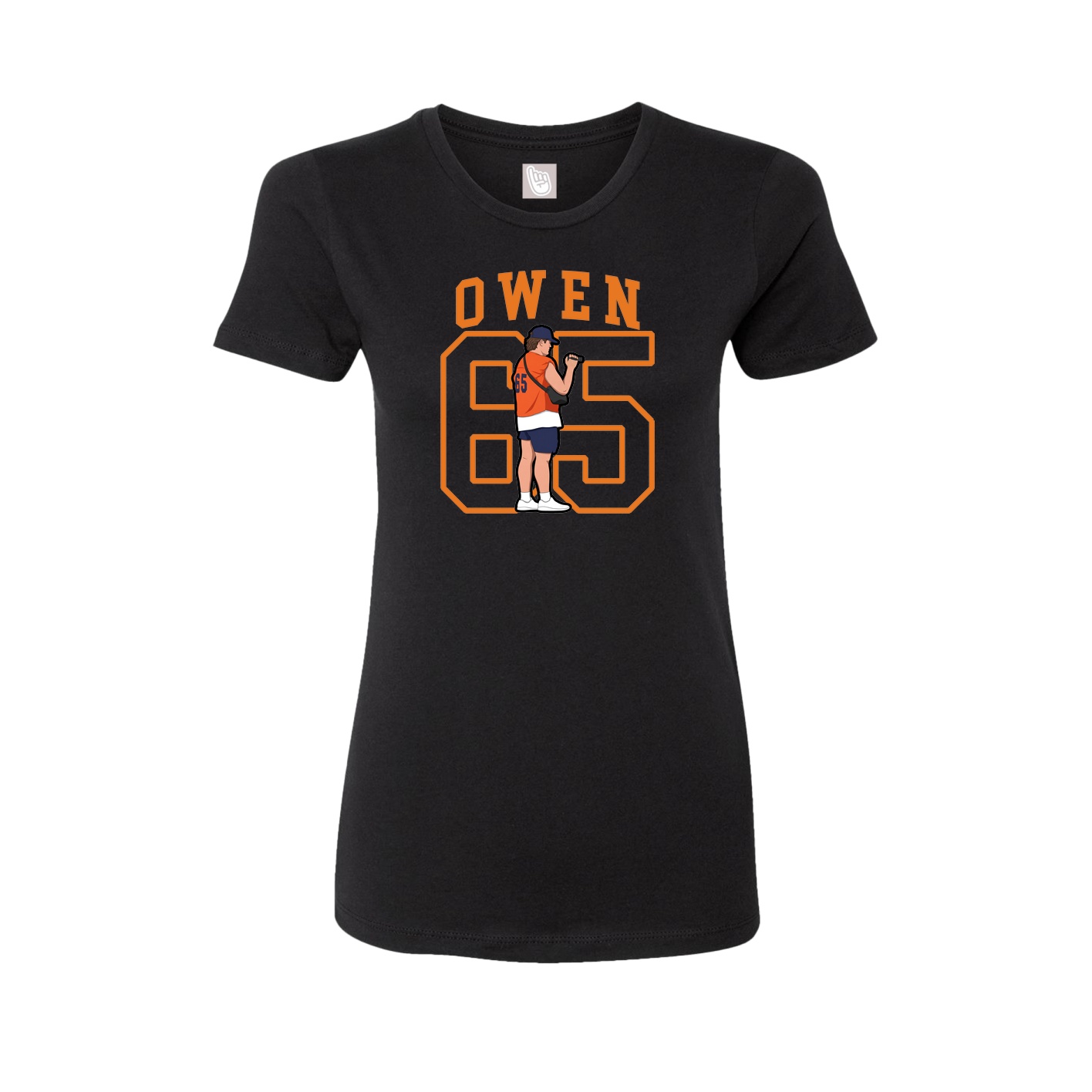 Fitted Women's Tee — Shirsey in Black