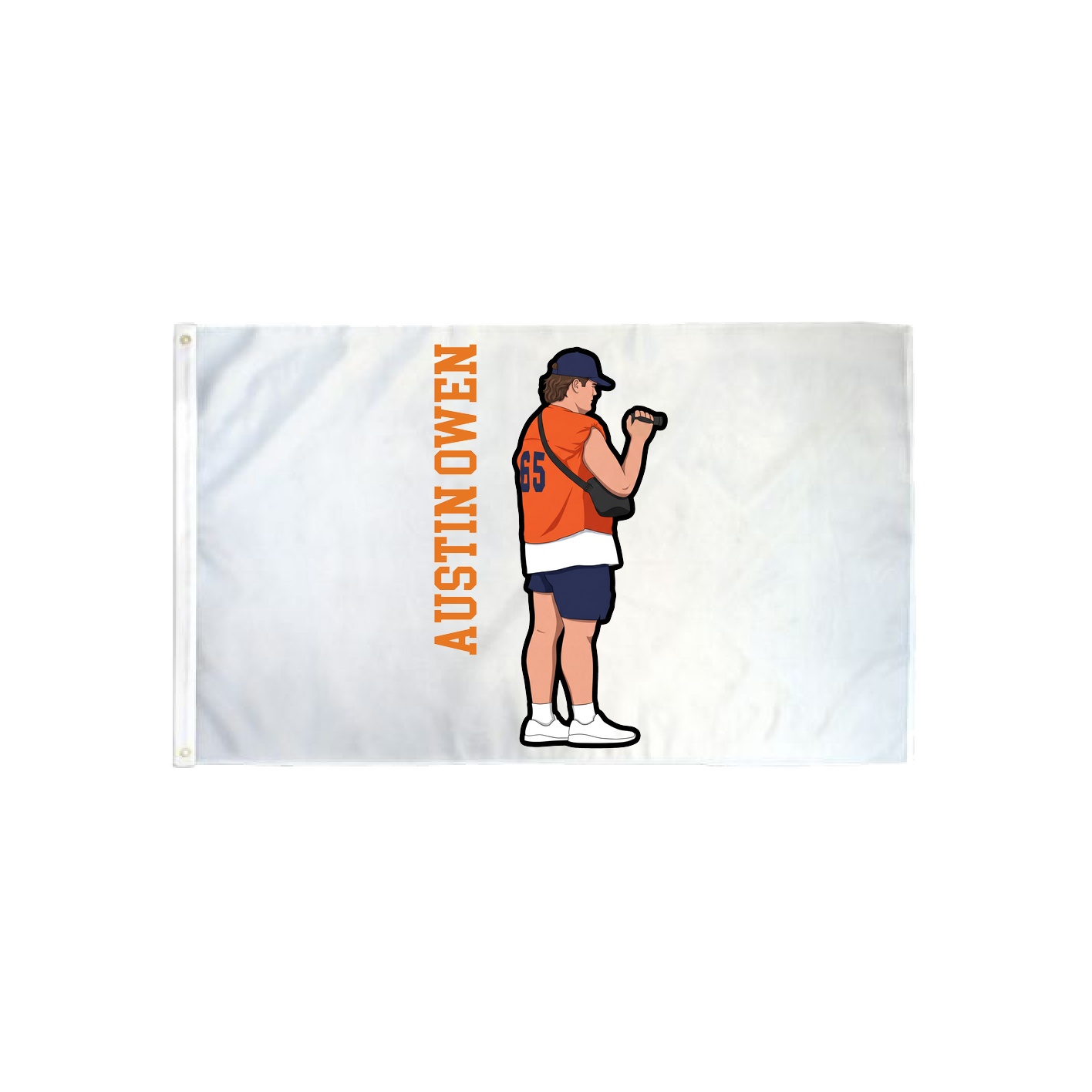 3x5 Flag — Name Vertical in Classic
