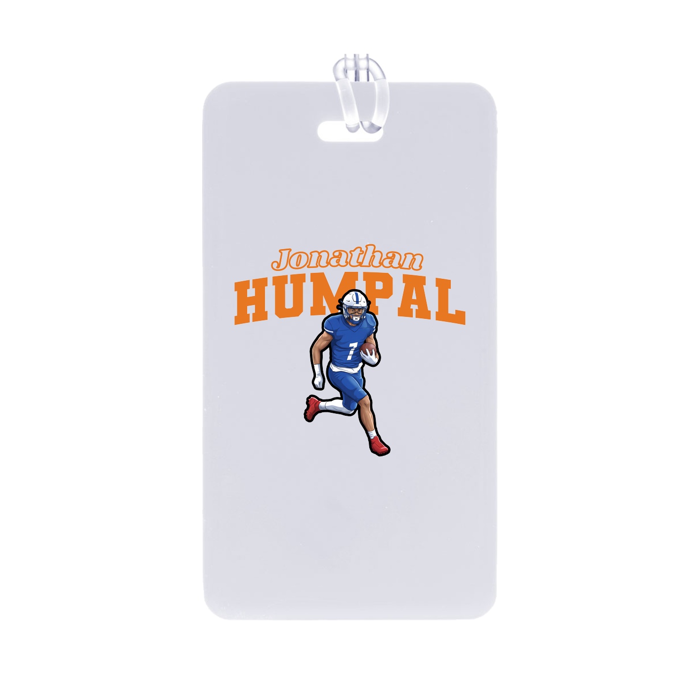 Bag Tag — Name Arch in Classic