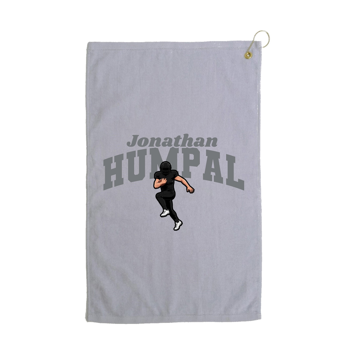 Golf Towel — Signature Arch in Grey