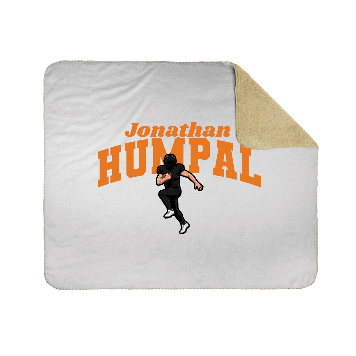 Throw Blanket — Signature Arch in White