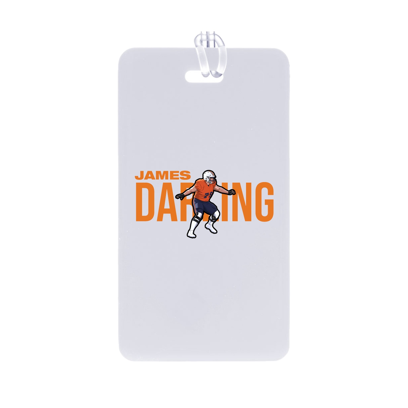Bag Tag — Player Name in Classic