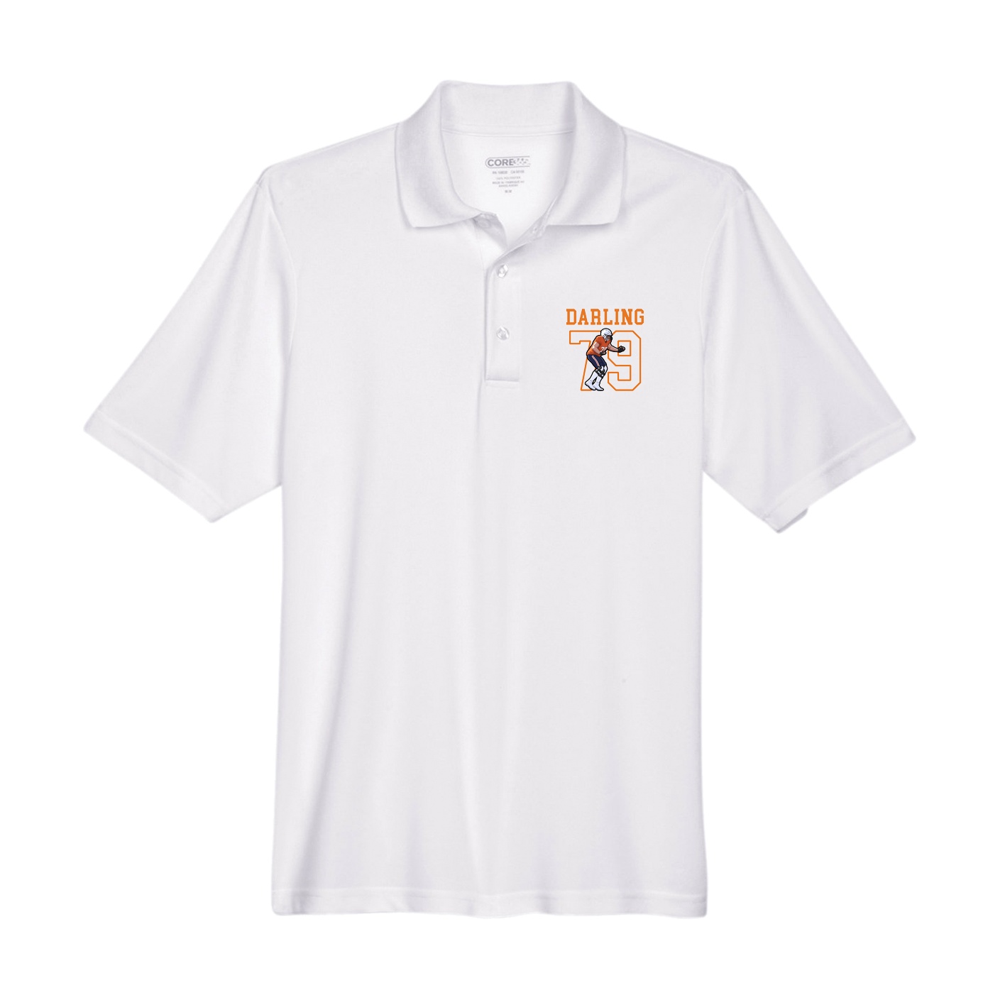 Performance Polo — Shirsey in White