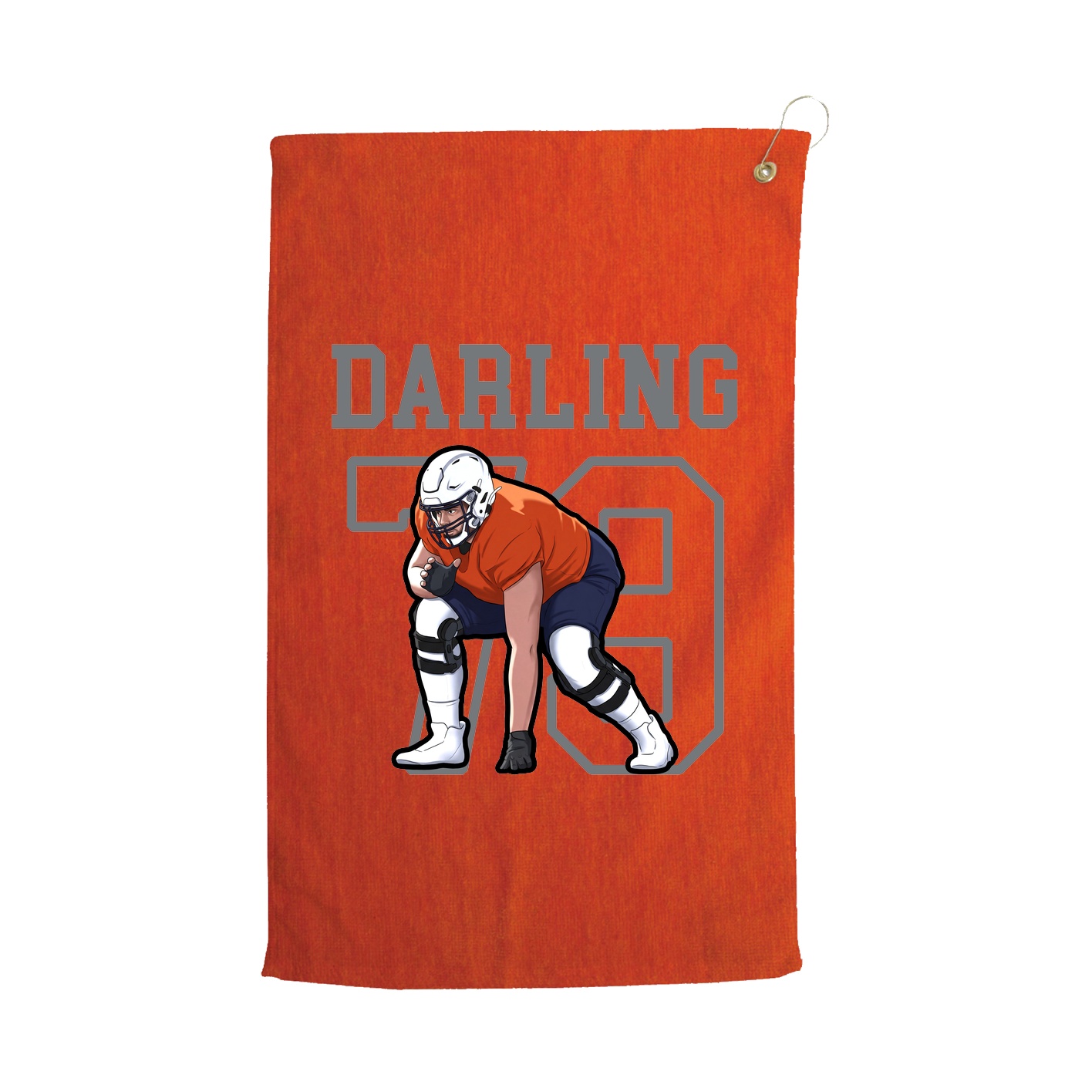 Golf Towel — Shirsey in Orange