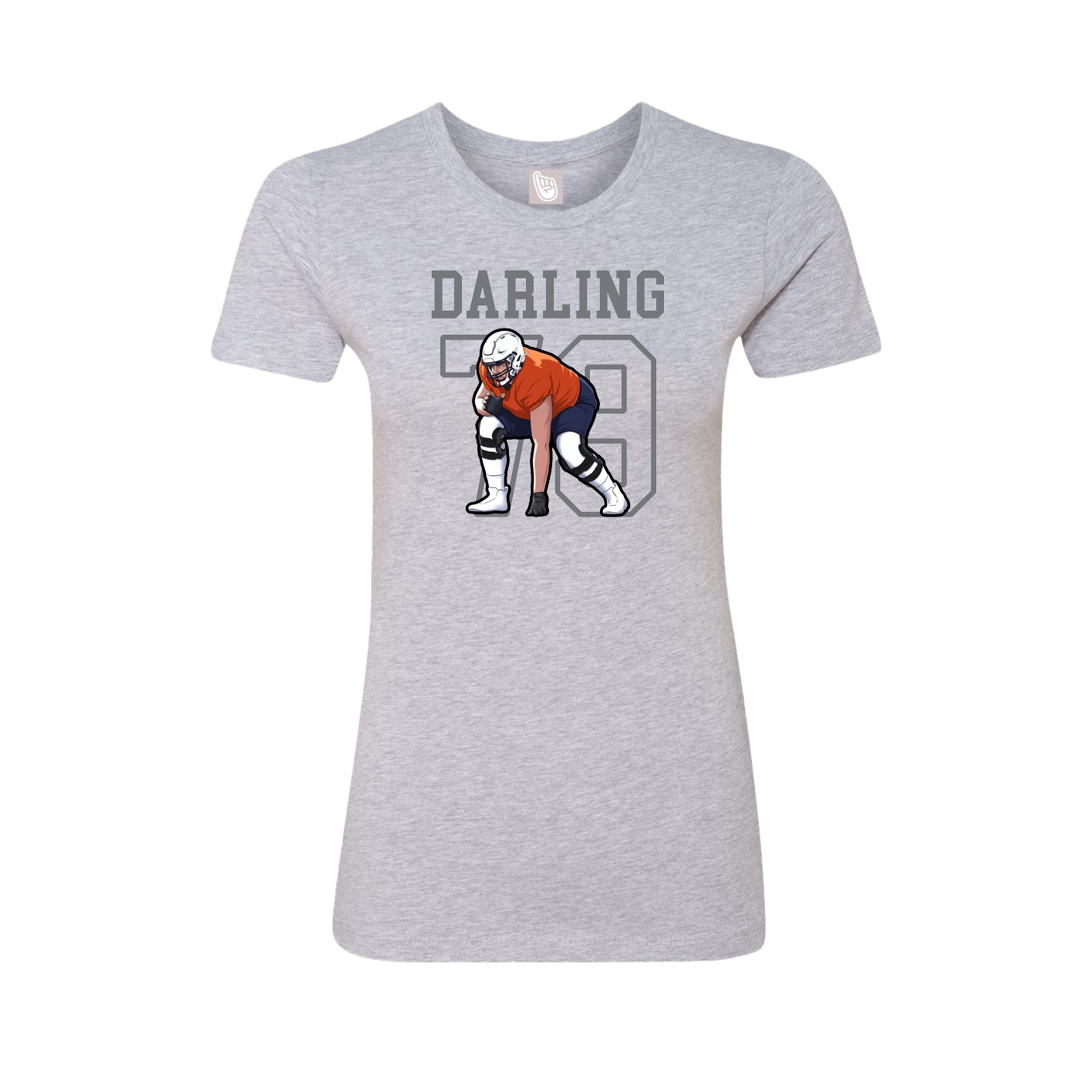 Womens Tee — Shirsey in Grey