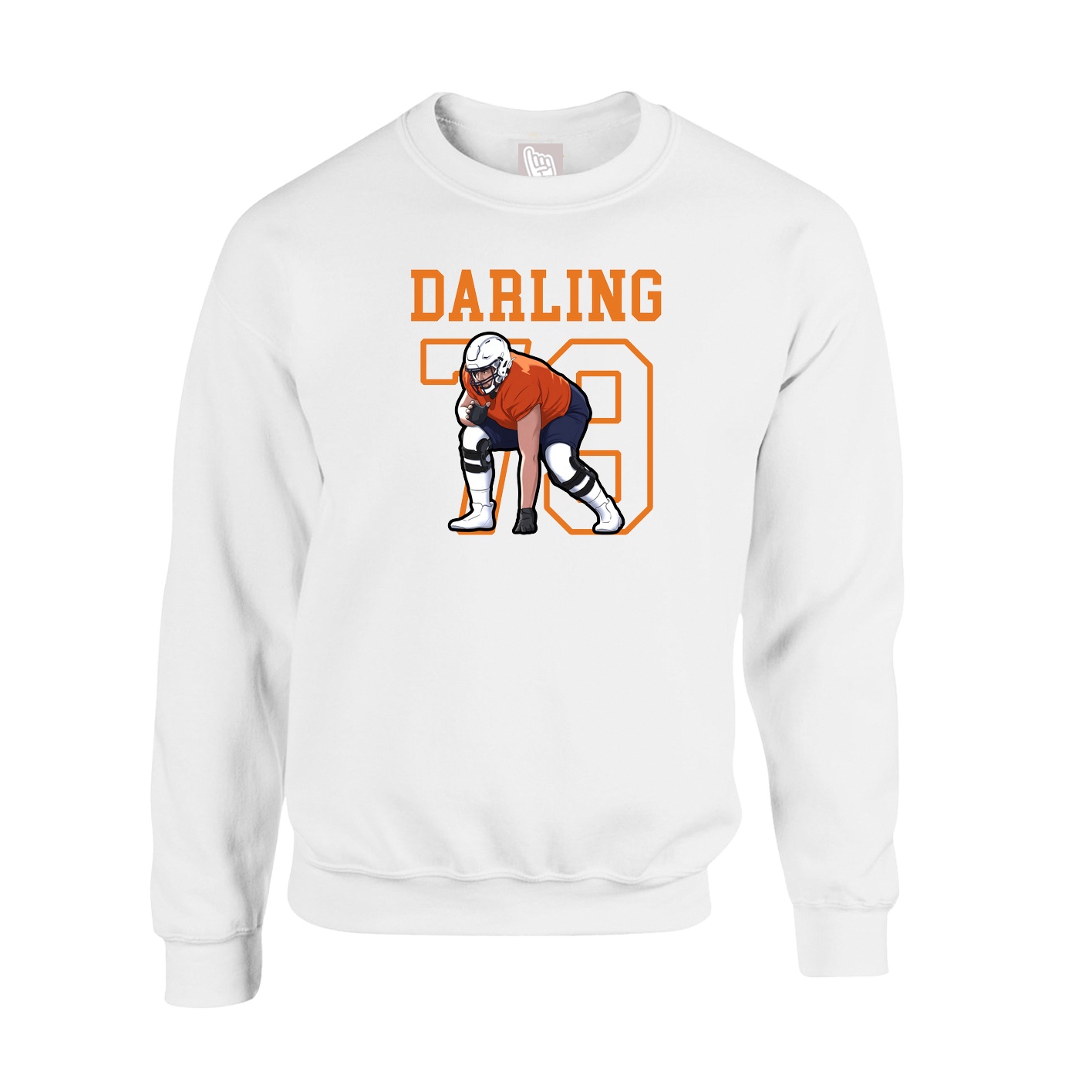 Fleece Crew — Shirsey in White