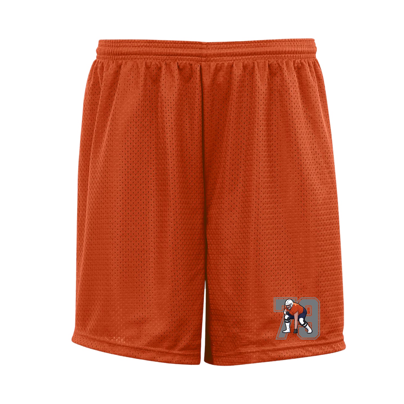 Shorts — Number in Orange