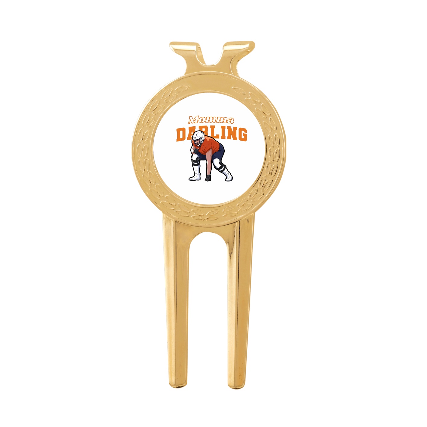 Divot Tool with Ball Marker — Mothers Day Block in Classic