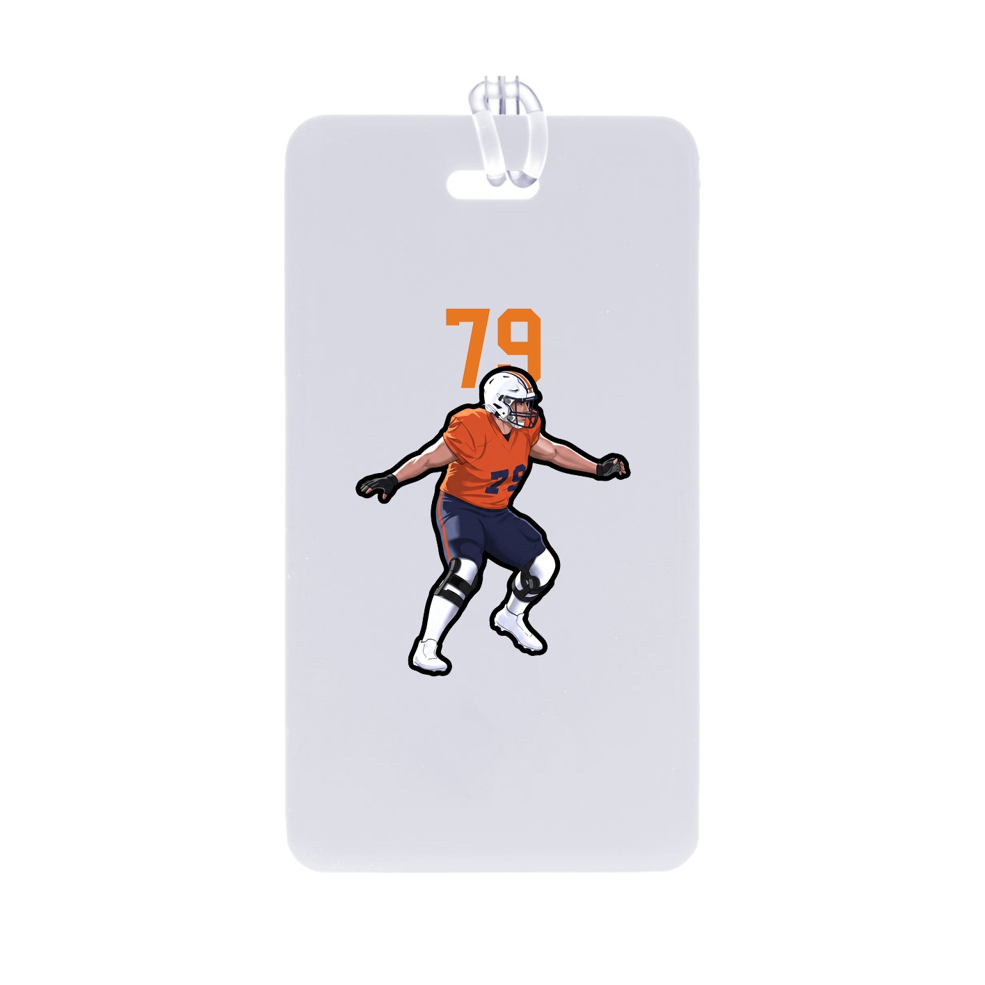Bag Tag — Number Top in Classic