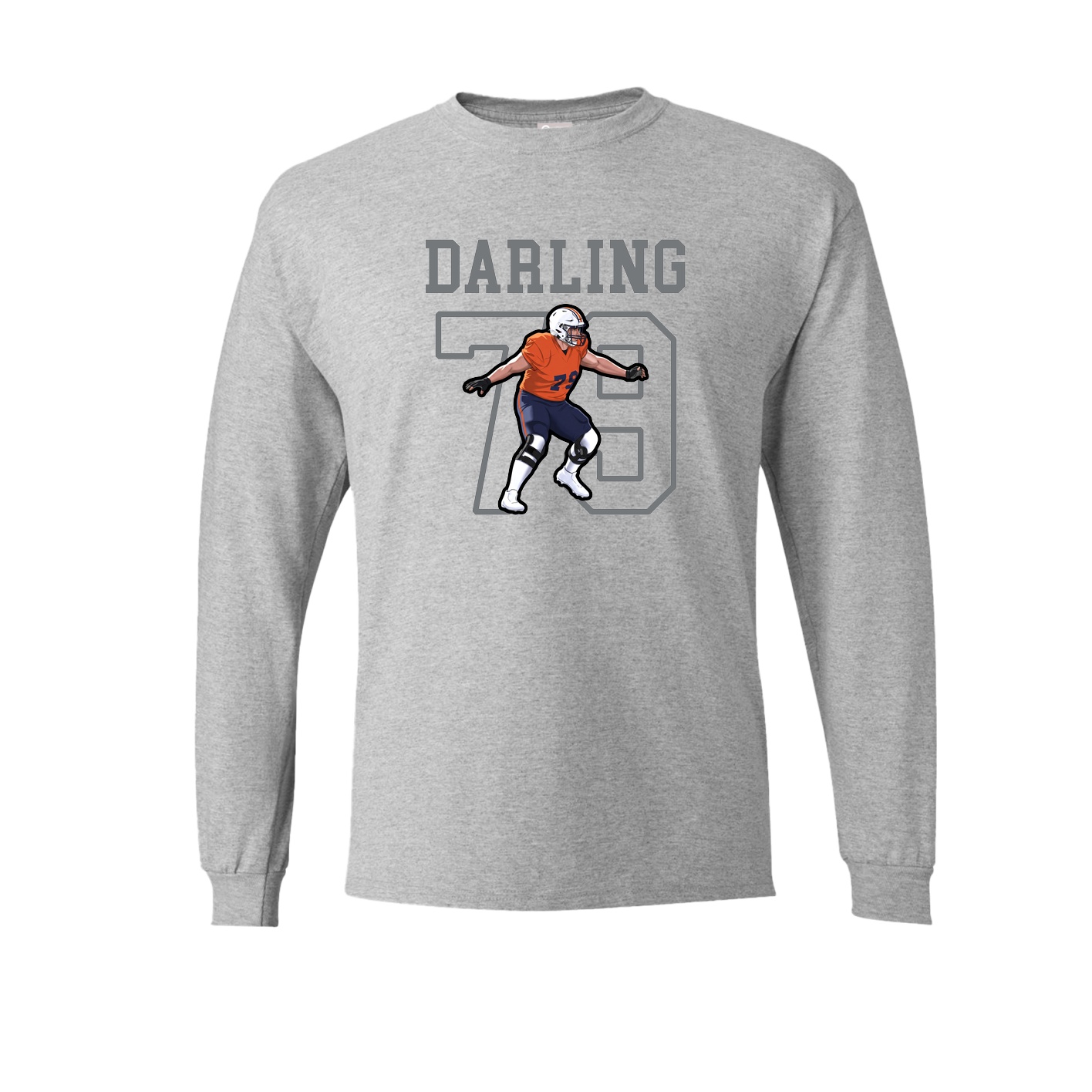 Long Sleeve Tee — Shirsey in Grey