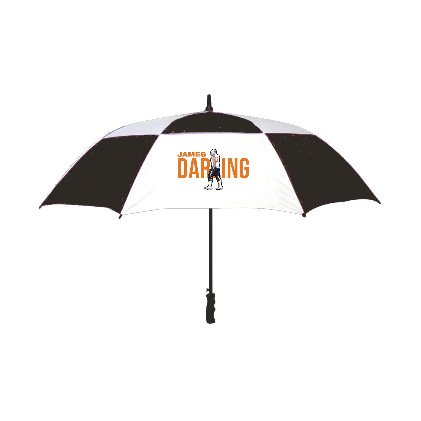 Golf Umbrella — Player Name in Black