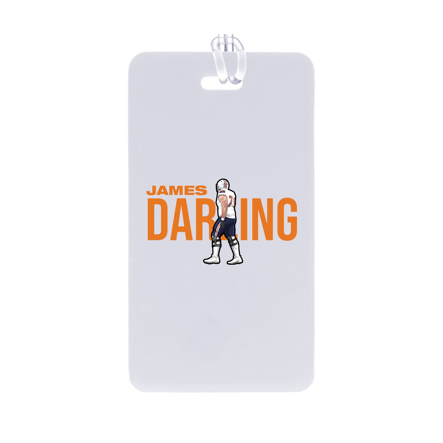 Bag Tag — Player Name in Classic