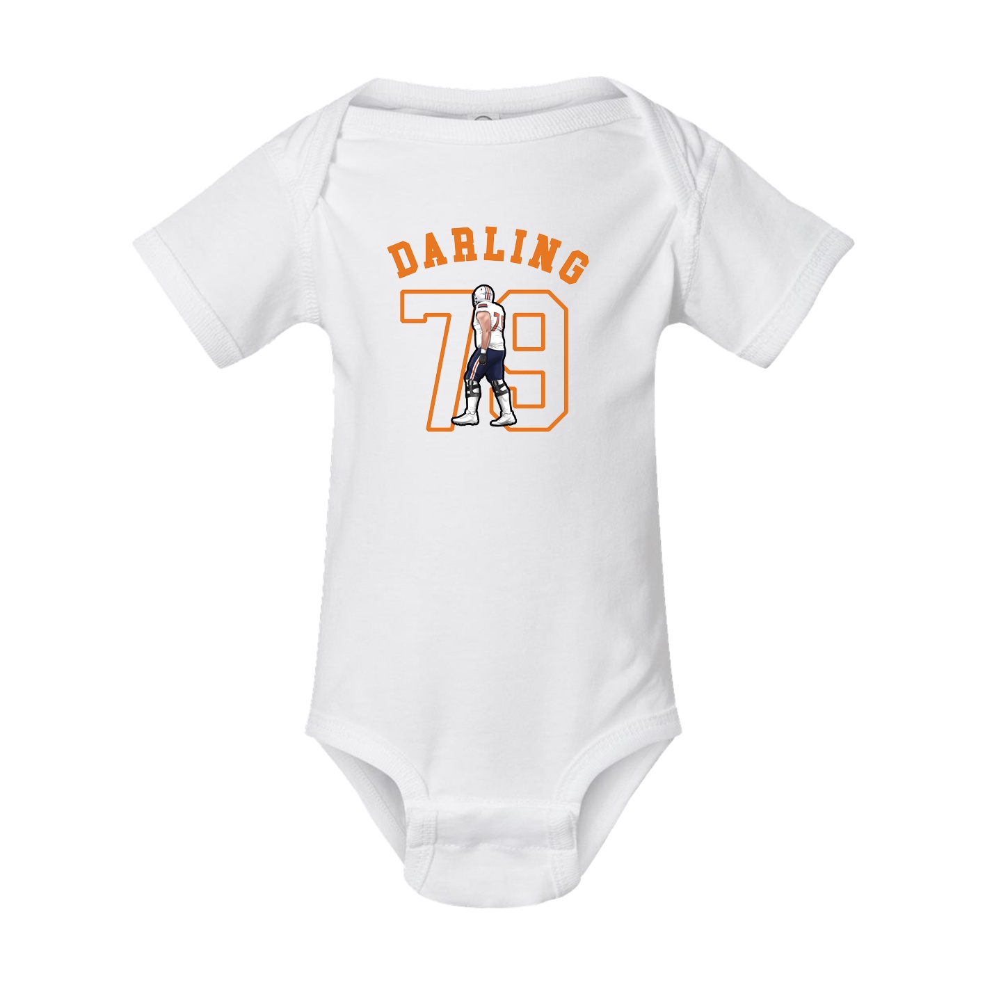 Baby Onesie — Shirsey Arch in White