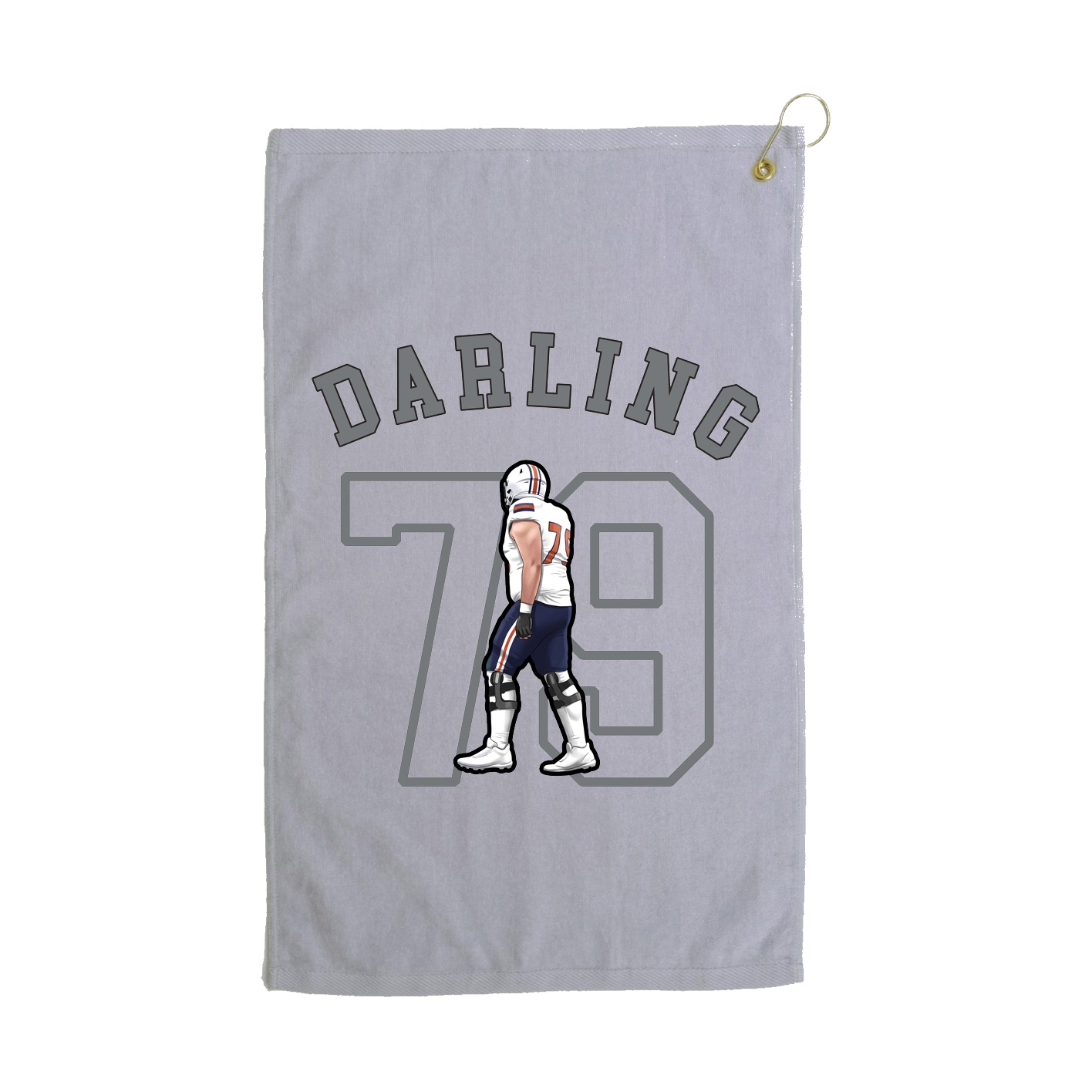 Golf Towel — Shirsey Arch in Grey