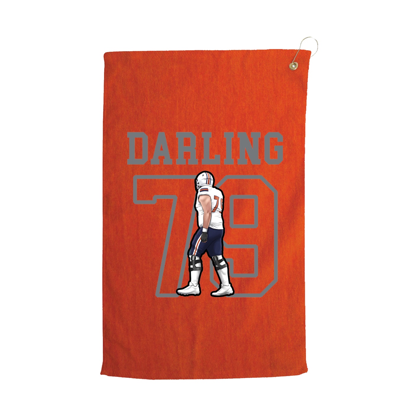 Golf Towel — Shirsey in Orange
