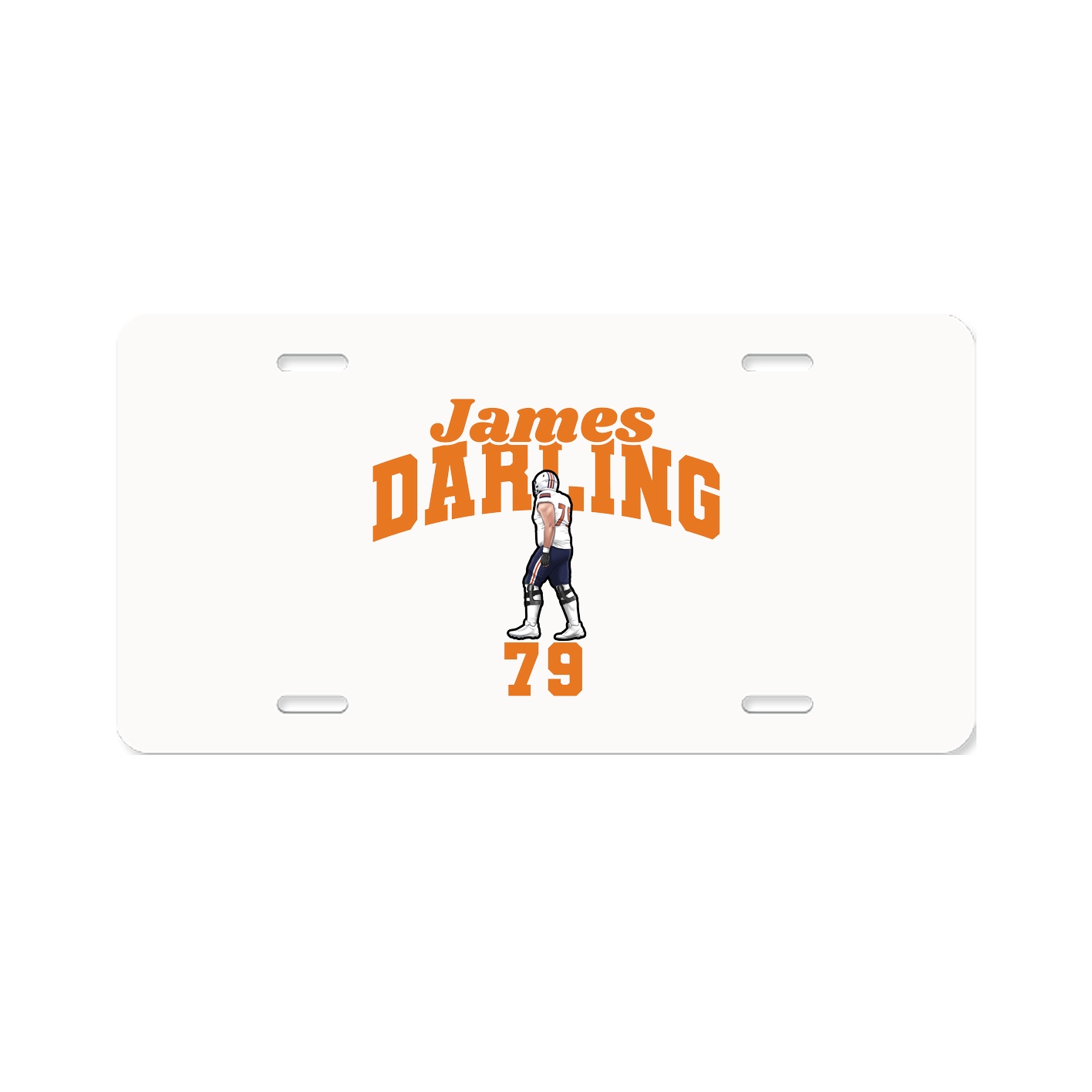 License Plate — Signature Arch in Classic