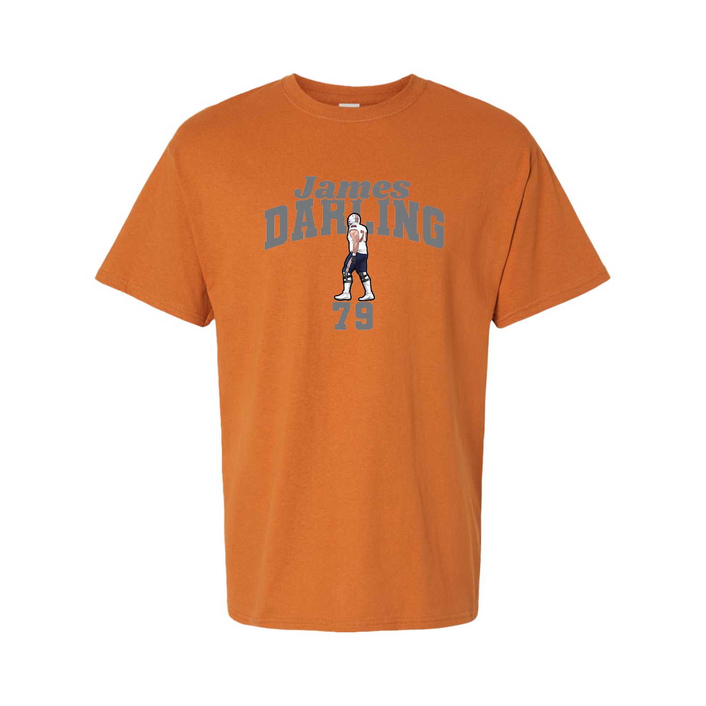 Tee — Signature Arch in Orange