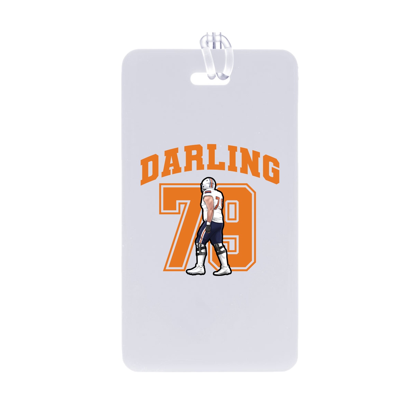 Bag Tag — Number in Classic