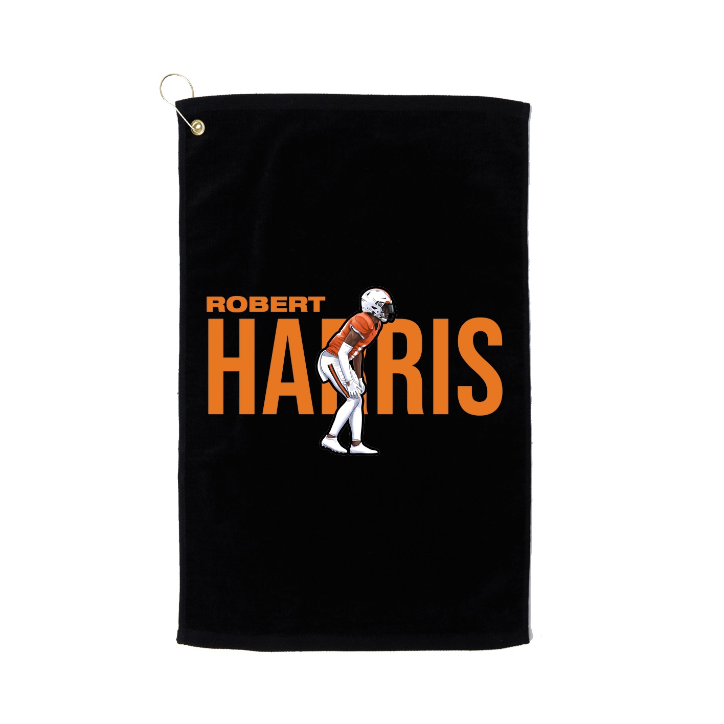 Golf Towel — Player Name in Black