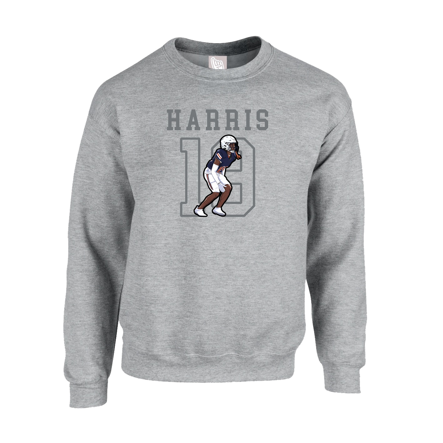 Fleece Crew — Shirsey in Grey