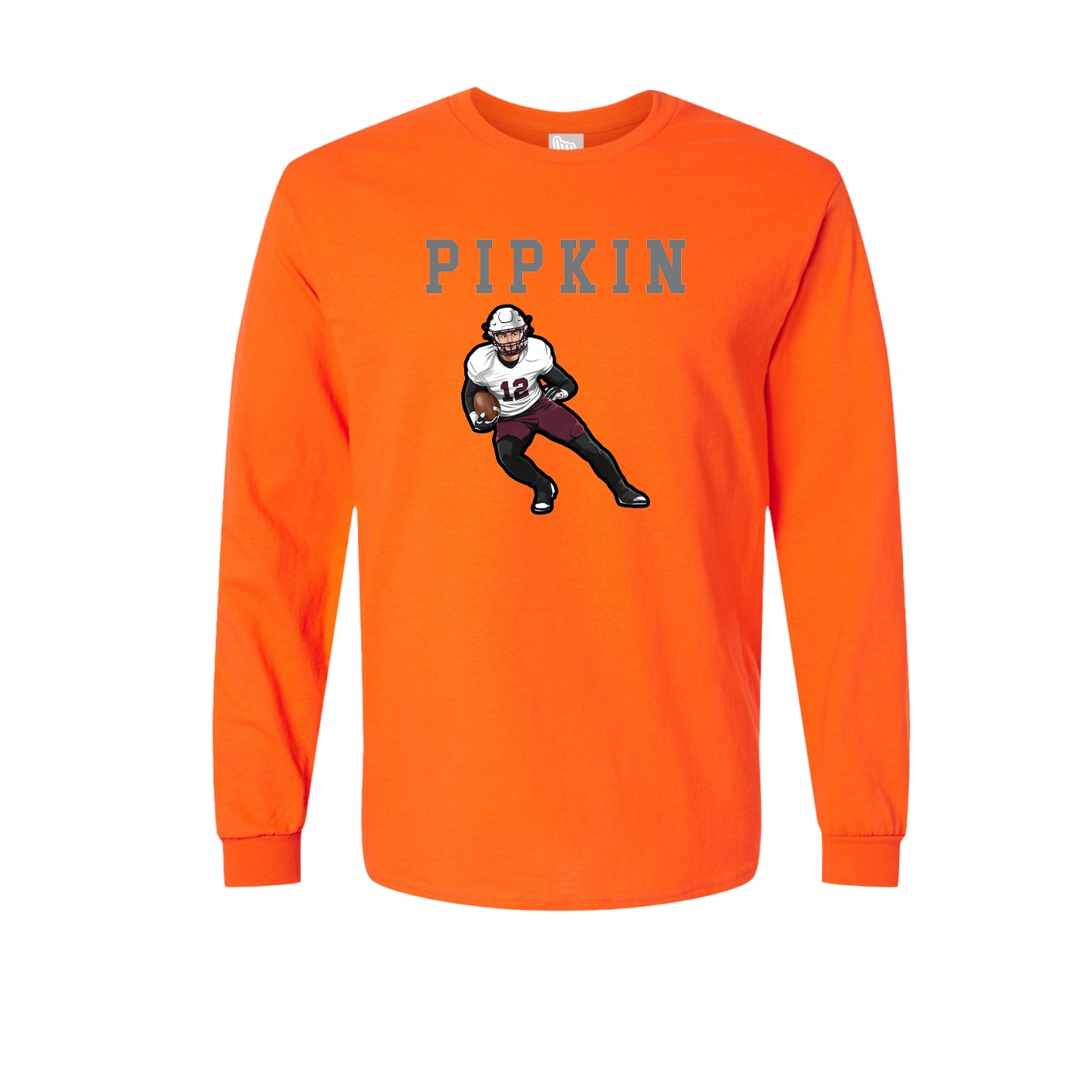 Long Sleeve Tee — Shirsey in Orange