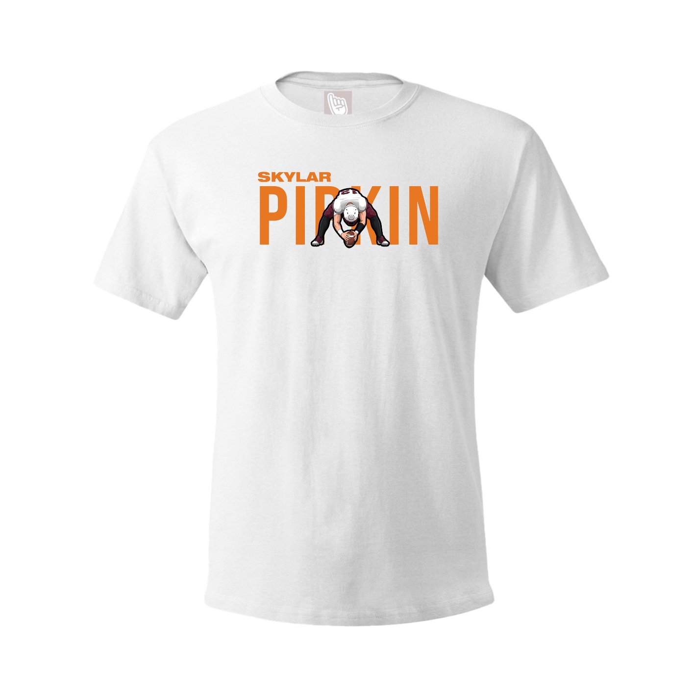 Youth Tee — Player Name in White