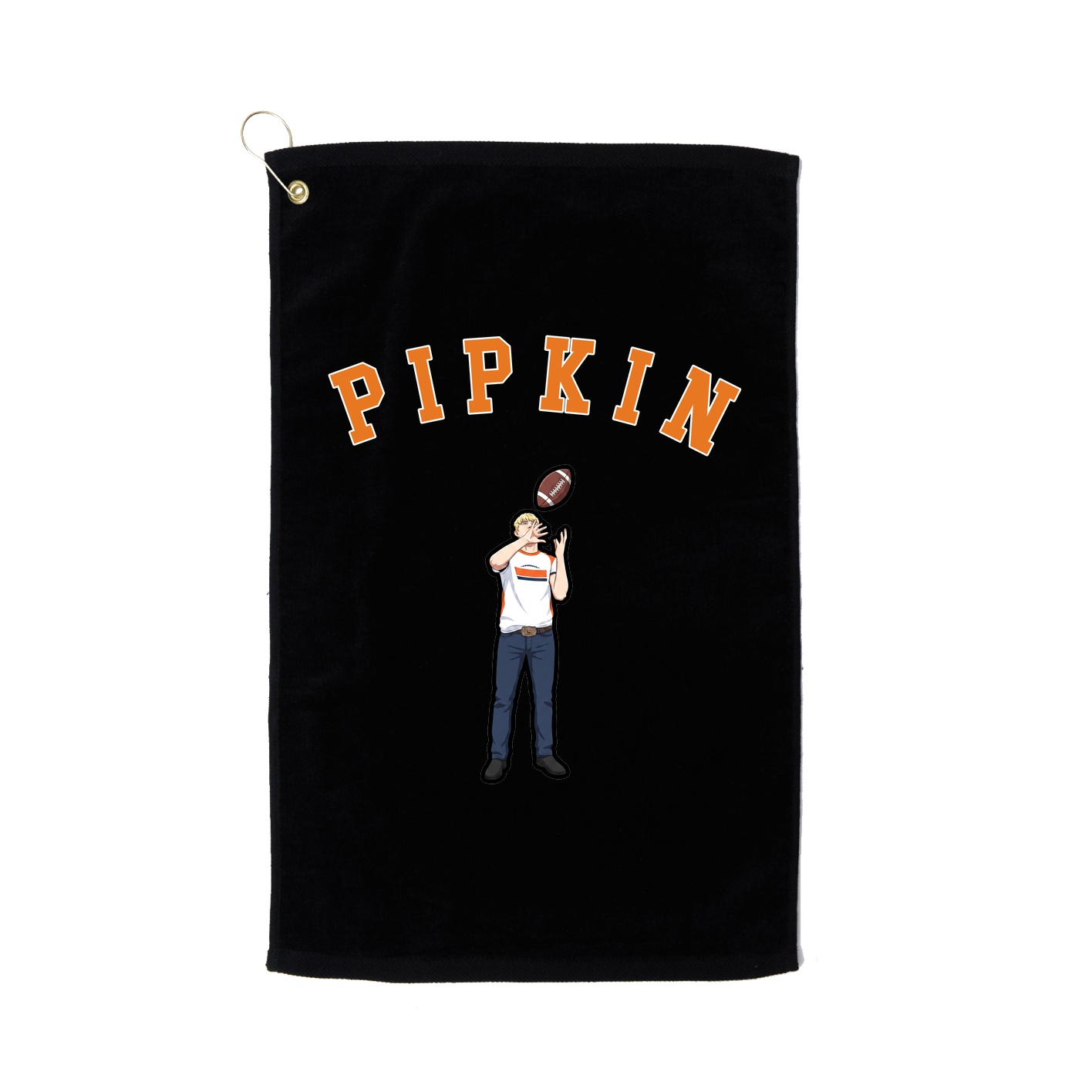Golf Towel — Shirsey Arch in Black