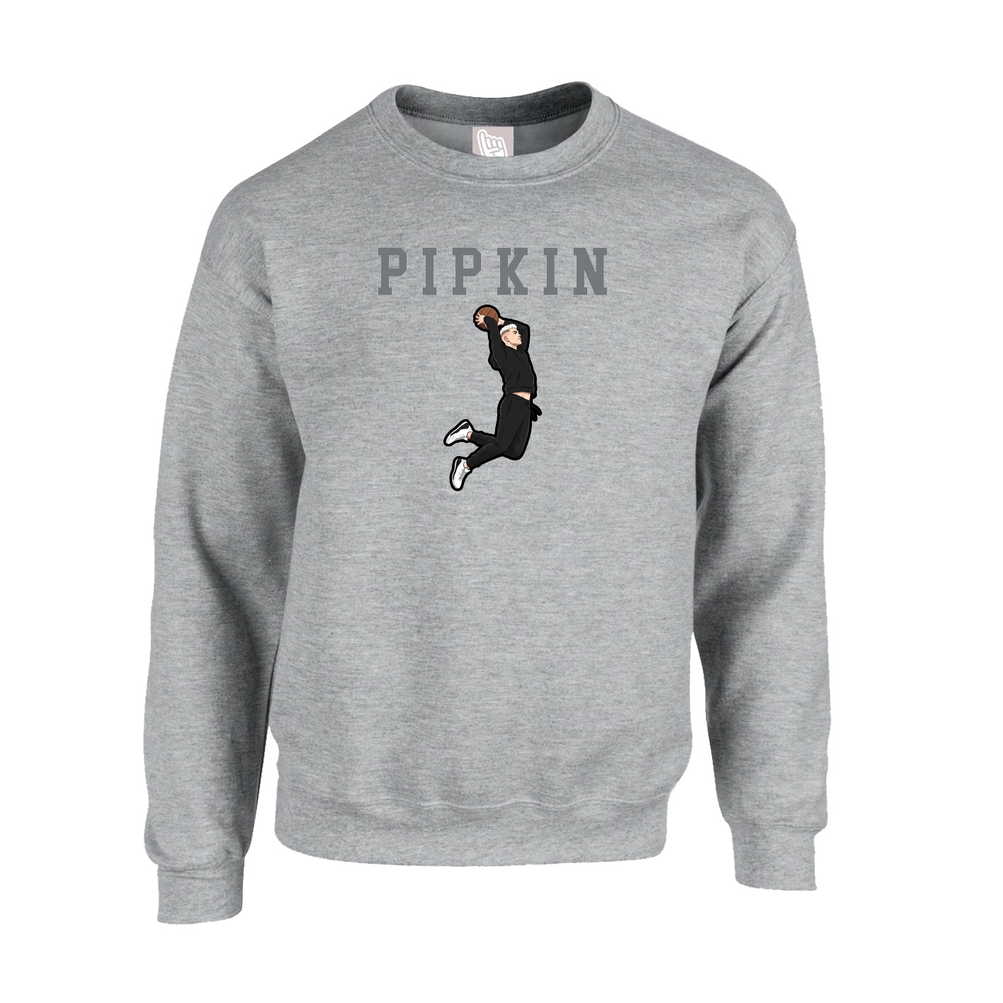 Fleece Crew — Shirsey in Grey