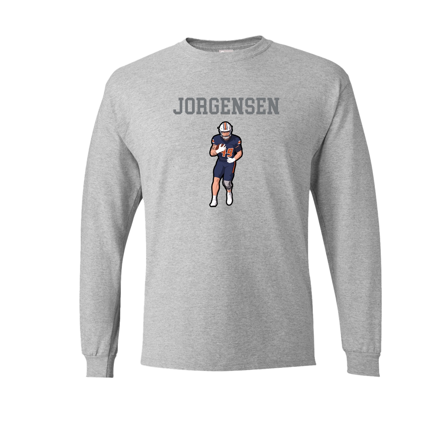 Long Sleeve Tee — Shirsey in Grey