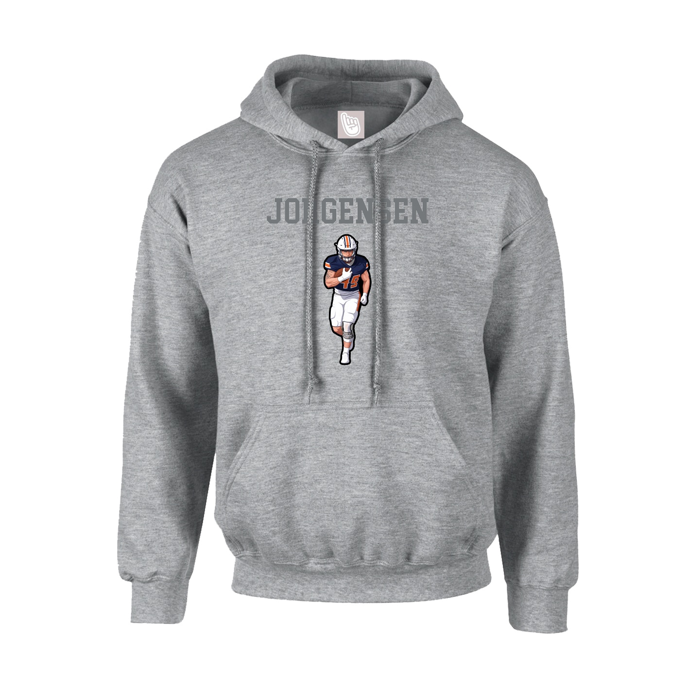 Hoodie — Shirsey in Grey