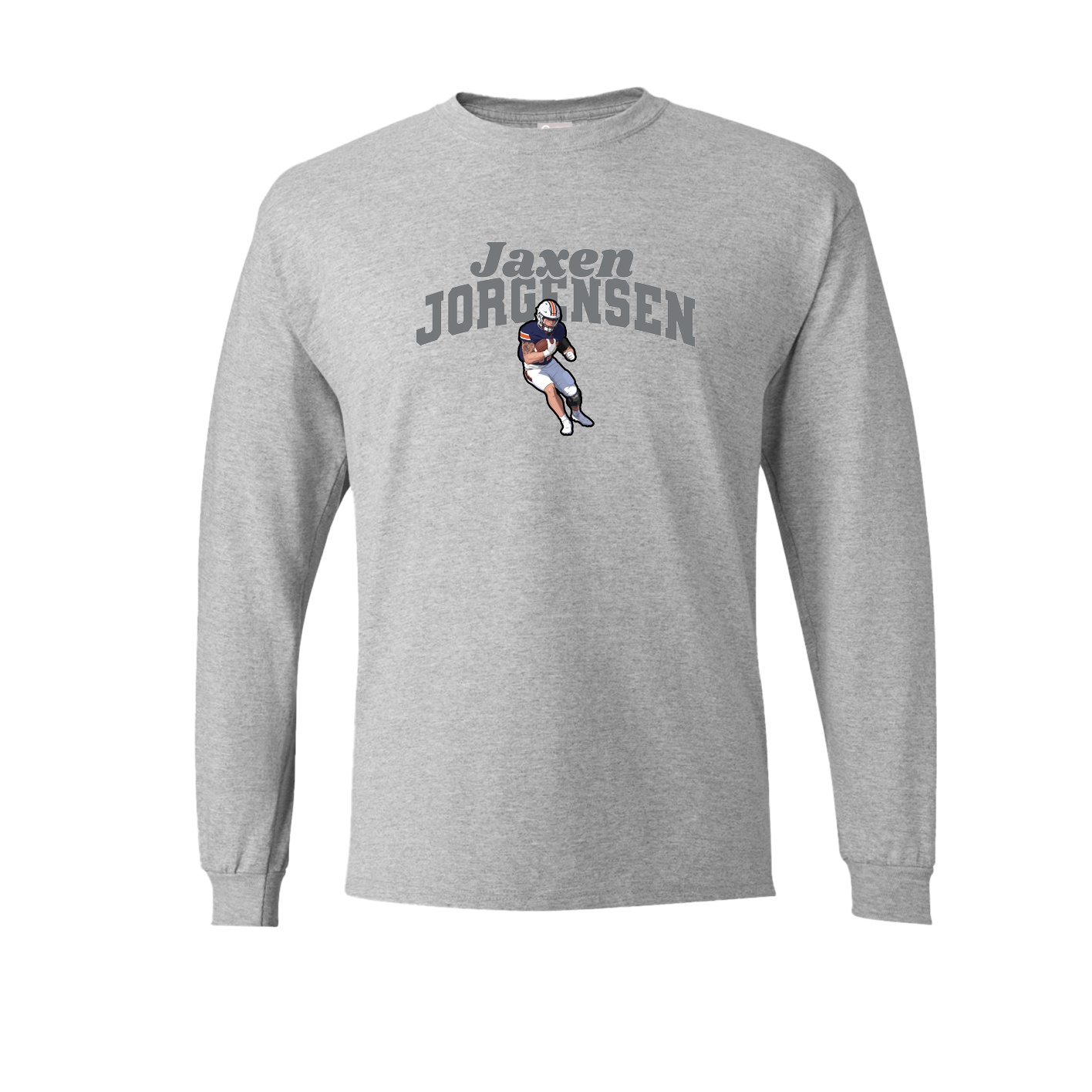 Long Sleeve Tee — Signature Arch in Grey
