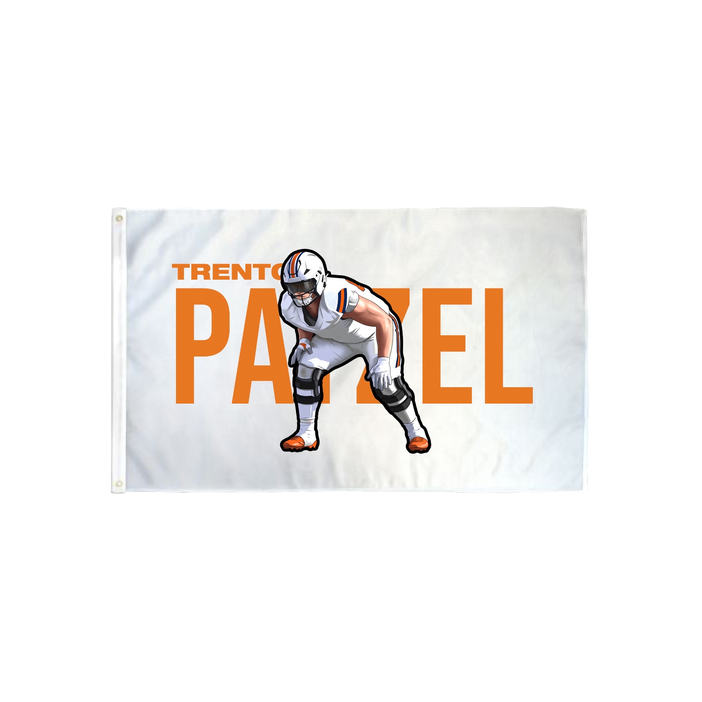 3x5 Flag — Player Name in Classic