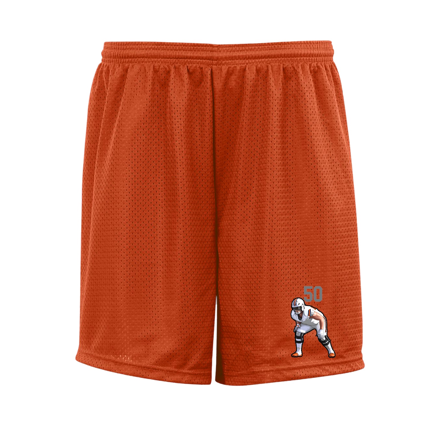 Shorts — Number Top in Orange
