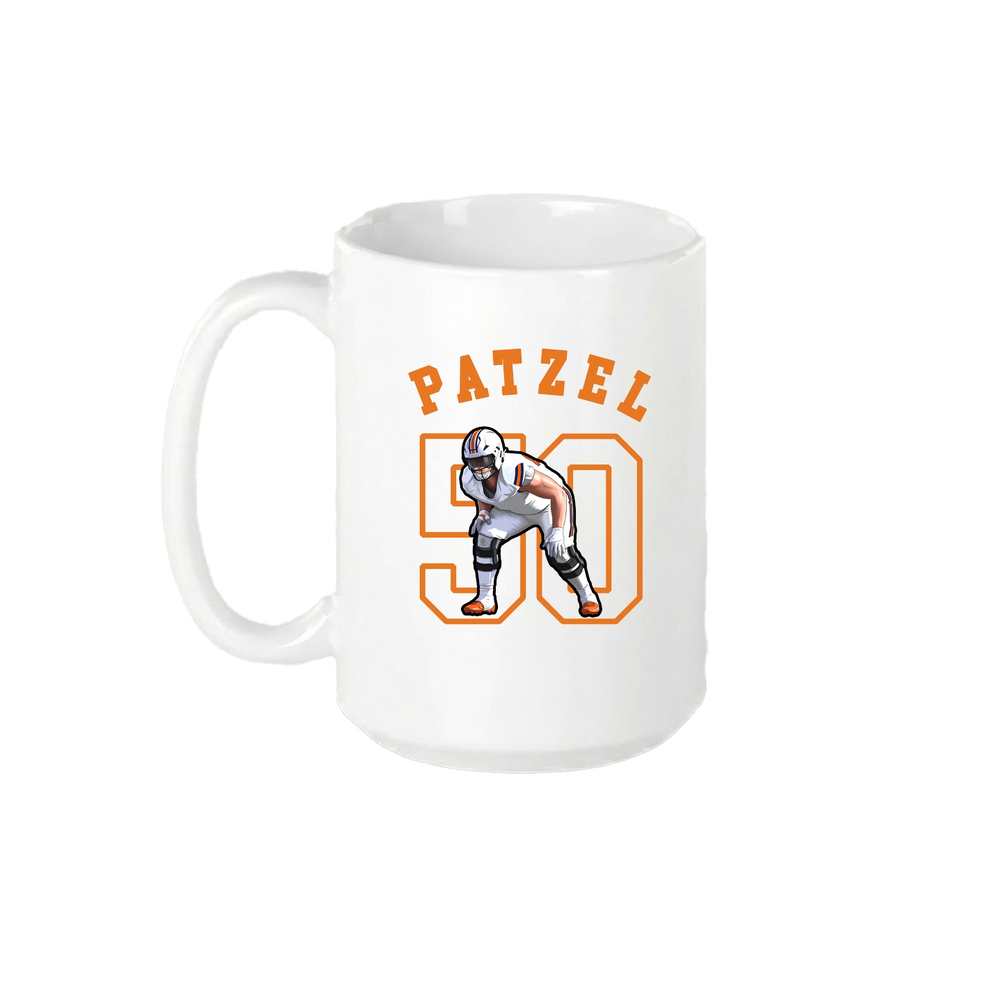 15oz Coffee Mug — Shirsey Arch in White